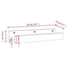 Rafturi de perete, 2 buc., gri, 50x12x9 cm, lemn masiv de pin - WALTI WALTI