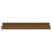 Rafturi de perete 2 buc. maro miere 80x12x9 cm lemn masiv pin - WALTI WALTI