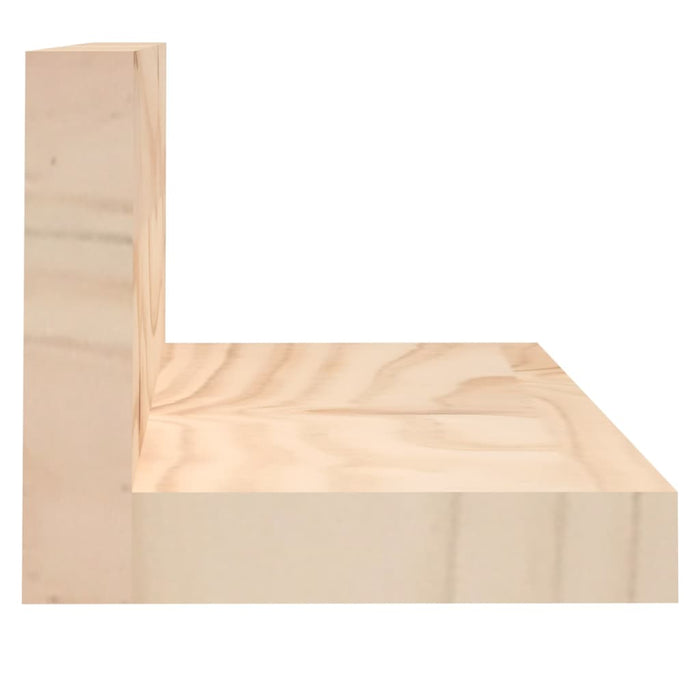 Rafturi de perete, 2 buc., 50x11x9 cm, lemn masiv de pin - WALTI WALTI