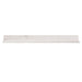 Rafturi de perete, 2 buc., alb, 110x11x9 cm, lemn masiv de pin - WALTI WALTI