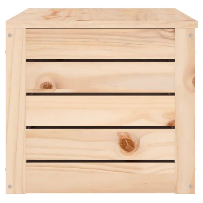 Cutie de depozitare, 89x36,5x33 cm, lemn masiv de pin - WALTI WALTI