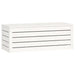 Cutie de depozitare, alb, 89x36,5x33 cm, lemn masiv de pin - WALTI WALTI