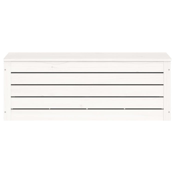 Cutie de depozitare, alb, 89x36,5x33 cm, lemn masiv de pin - WALTI WALTI