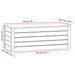 Cutie de depozitare, alb, 89x36,5x33 cm, lemn masiv de pin - WALTI WALTI