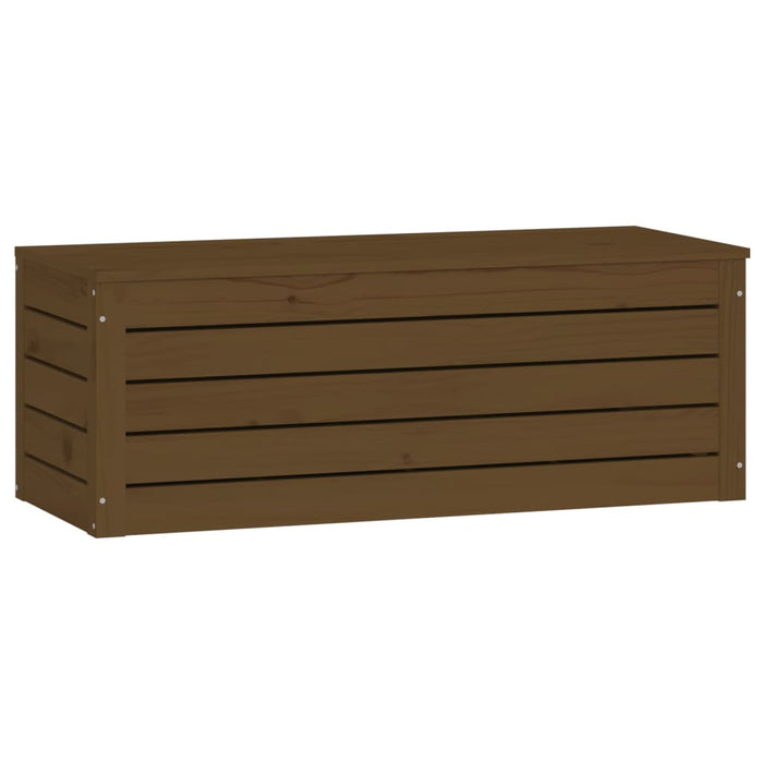 Cutie de depozitare, maro miere, 89x36,5x33 cm lemn masiv pin - WALTI WALTI