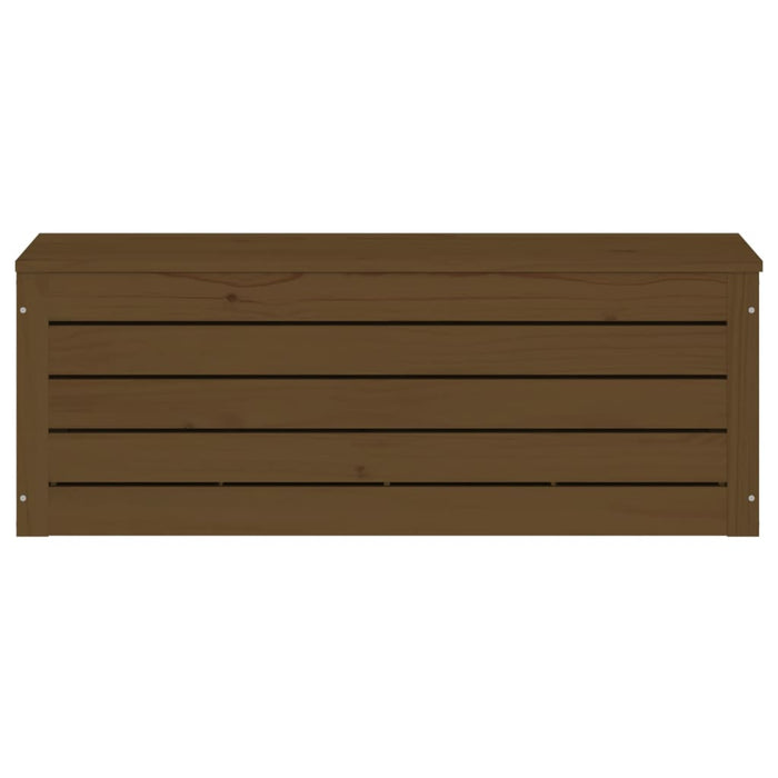 Cutie de depozitare, maro miere, 89x36,5x33 cm lemn masiv pin - WALTI WALTI