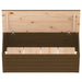 Cutie de depozitare, maro miere, 89x36,5x33 cm lemn masiv pin - WALTI WALTI