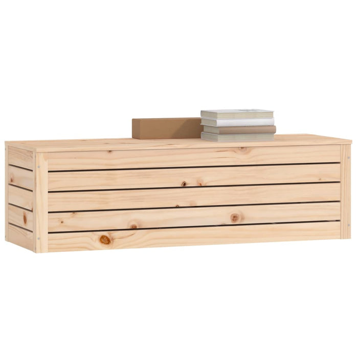 Cutie de depozitare, 109x36,5x33 cm, lemn masiv de pin - WALTI WALTI