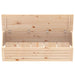 Cutie de depozitare, 109x36,5x33 cm, lemn masiv de pin - WALTI WALTI
