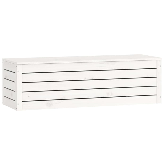 Cutie de depozitare, alb, 109x36,5x33 cm, lemn masiv de pin - WALTI WALTI