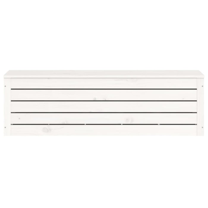 Cutie de depozitare, alb, 109x36,5x33 cm, lemn masiv de pin - WALTI WALTI