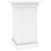 Suport pentru flori, alb, 40x40x60 cm, lemn masiv de pin - WALTI WALTI
