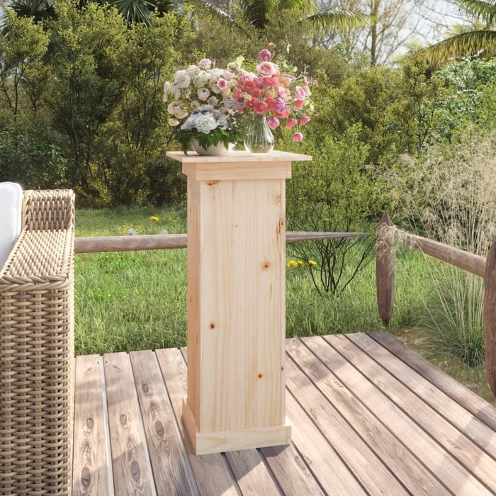 Suport pentru flori, 40x40x90 cm, lemn masiv de pin - WALTI WALTI