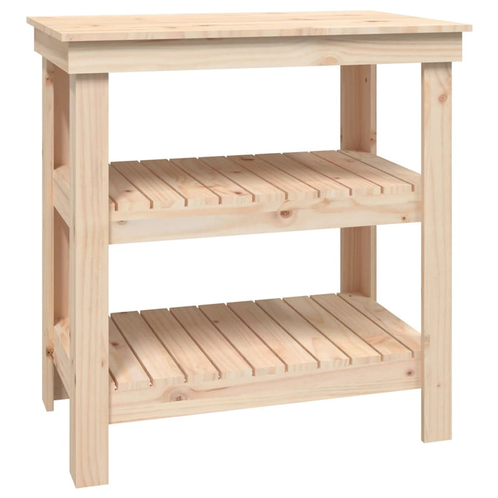 Banc de lucru, 78,5x50x80 cm, lemn masiv pin - WALTI WALTI