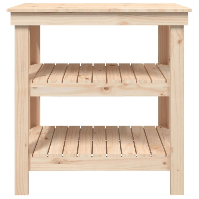 Banc de lucru, 78,5x50x80 cm, lemn masiv pin - WALTI WALTI