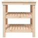 Banc de lucru, 78,5x50x80 cm, lemn masiv pin - WALTI WALTI