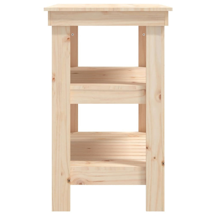 Banc de lucru, 78,5x50x80 cm, lemn masiv pin - WALTI WALTI