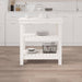 Banc de lucru, alb, 78,5x50x80 cm, lemn masiv pin - WALTI WALTI