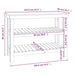 Banc de lucru, alb, 110,5x50x80 cm, lemn masiv pin - WALTI WALTI
