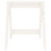 Scaune, 2 buc., alb, 40x40x45 cm, lemn masiv de pin - WALTI WALTI