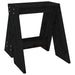 Scaune, 2 buc., negru, 40x40x45 cm, lemn masiv de pin - WALTI WALTI