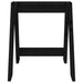 Scaune, 2 buc., negru, 40x40x45 cm, lemn masiv de pin - WALTI WALTI