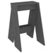 Scaune, 2 buc., gri, 40x40x60 cm, lemn masiv de pin - WALTI WALTI