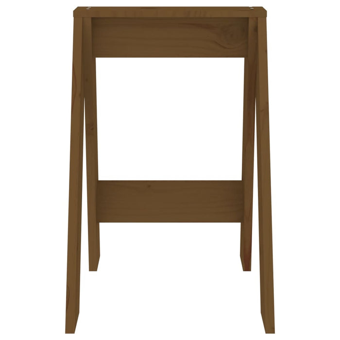 Scaune, 2 buc., maro miere, 40x40x60 cm, lemn masiv de pin - WALTI WALTI