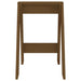 Scaune, 2 buc., maro miere, 40x40x60 cm, lemn masiv de pin - WALTI WALTI