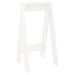 Scaune, 2 buc., alb, 40x40x75 cm, lemn masiv de pin - WALTI WALTI