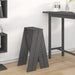 Scaune, 2 buc., gri, 40x40x75 cm, lemn masiv de pin - WALTI WALTI