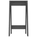 Scaune, 2 buc., gri, 40x40x75 cm, lemn masiv de pin - WALTI WALTI