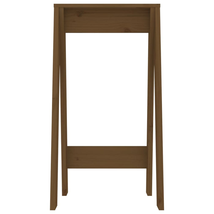 Scaune, 2 buc., maro miere, 40x40x75 cm, lemn masiv de pin - WALTI WALTI