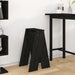 Scaune, 2 buc., negru, 40x40x75 cm, lemn masiv de pin - WALTI WALTI