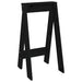 Scaune, 2 buc., negru, 40x40x75 cm, lemn masiv de pin - WALTI WALTI