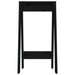 Scaune, 2 buc., negru, 40x40x75 cm, lemn masiv de pin - WALTI WALTI