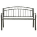Bancă de grădină, gri, 120 cm, oțel - WALTI WALTI