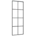 Ușă glisantă cu set feronerie, 76x205 cm, sticlă ESG/aluminiu - WALTI WALTI