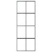 Ușă glisantă cu set feronerie, 76x205 cm, sticlă ESG/aluminiu - WALTI WALTI