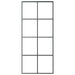 Ușă glisantă cu set feronerie, 90x205 cm, sticlă ESG/aluminiu - WALTI WALTI