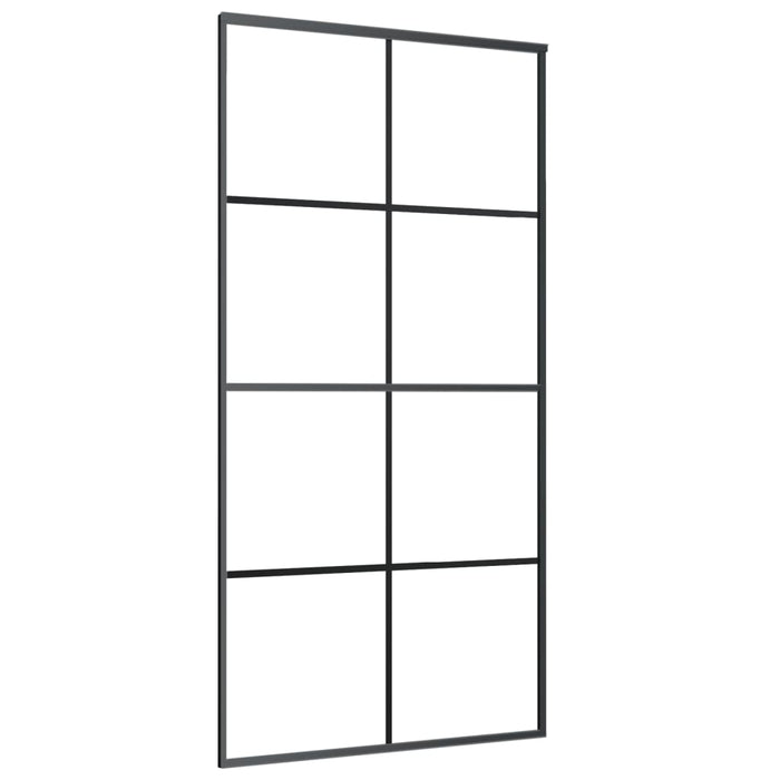 Ușă glisantă cu set feronerie 102,5x205 cm sticlă ESG/aluminiu - WALTI WALTI
