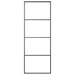 Ușă glisantă cu set feronerie, 76x205 cm, sticlă ESG/aluminiu - WALTI WALTI