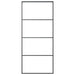 Ușă glisantă cu set feronerie, 90x205 cm, sticlă ESG/aluminiu - WALTI WALTI