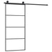 Ușă glisantă cu set feronerie, 90x205 cm, sticlă ESG/aluminiu - WALTI WALTI