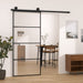 Ușă glisantă cu set feronerie, 90x205 cm, sticlă ESG/aluminiu - WALTI WALTI