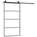 Ușă glisantă cu set feronerie 102,5x205 cm sticlă ESG/aluminiu - WALTI WALTI