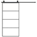 Ușă glisantă cu set feronerie 102,5x205 cm sticlă ESG/aluminiu - WALTI WALTI