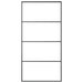Ușă glisantă cu set feronerie 102,5x205 cm sticlă ESG/aluminiu - WALTI WALTI