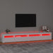 Comodă TV cu lumini LED, alb, 270x35x40 cm - WALTI WALTI