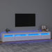 Comodă TV cu lumini LED, alb, 270x35x40 cm - WALTI WALTI